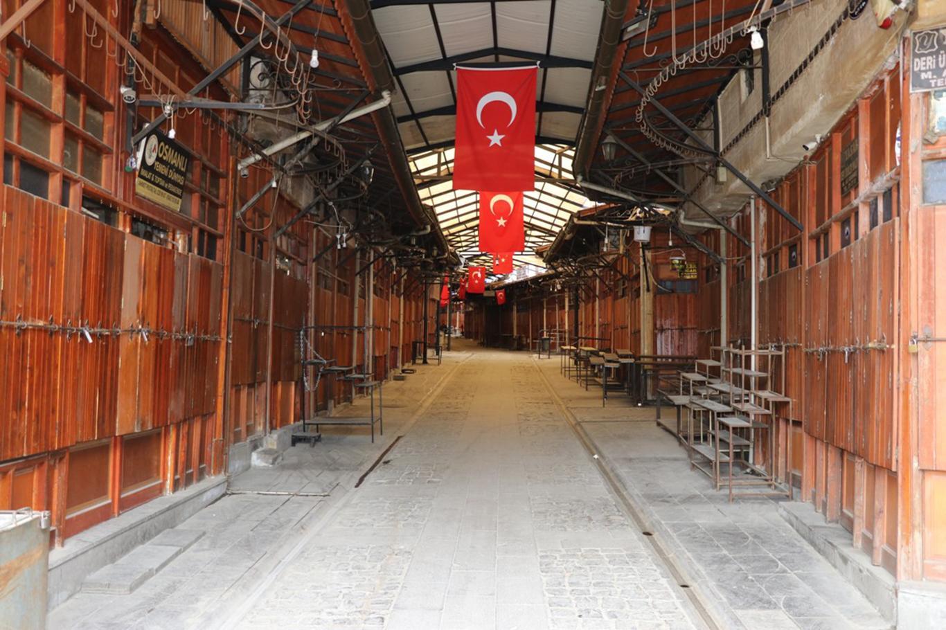 Turkey’s cities fall silent as a two-day curfew begins